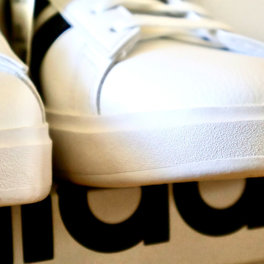 Adidas Grand Court White and Black Shoes - Picture 7 of 7